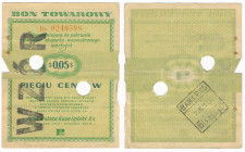 Pewex, 5 centów 1960 - WZÓR - Ba - numeracja bieżąca -