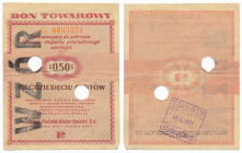 Pewex, 50 centów 1960 - WZÓR - Cc - numeracja bieżąca