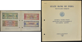 State Bank of India, czeki - wzory/SPECIMEN