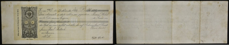 Weksel, Krems an der Donau 1806 Weksel wystawiony w Austrii w miejscowości Krems...