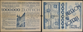 Kraków, Kolektura Bracia Safier, reklama loterii