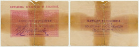 Kraków, Kawiarnia Teatralna, 1 korona 1919 - RZADKI