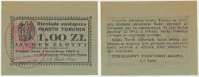 Toruń, 1 złoty 1939