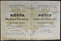 Akcyjny Bank Hipoteczny, 400 koron 1900, Emisja VI