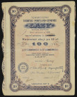 Fabryka Portland Cementu 'Łazy' S.A., 10 x 10 zł 1927