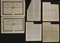 Ziemski Bank Kredytowy S.A., 280 mkp 15.02.1921 - zestaw 2 szt.