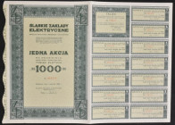 Śląskie Zakłady Elektryczne S.A., 1.000 zł