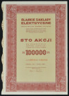 Śląskie Zakłady Elektryczne S.A., 100 x 1.000 zł