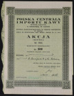 Polska Centrala Importu Kawy S.A., 500 zł 1933