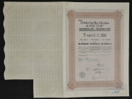 Polska Spółka Akcyjna 'Kauczuk', 5 x 10 zł 1927, na okaziciela