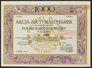 Polski Bank Komisowy w Poznaniu, 1.000 mkp, Emisja II