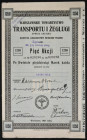 Warszawskie Towarzystwo Transportu i Żeglugi, 5 x 250 mkp 1921