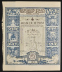Zjednoczeni Polscy Przemysłowcy Metalowi S.A., 100 zł 1929, Emisja I-III, na okaziciela