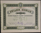 Związek Ziemian, udział na 540 mkp, 1922 - hr. Juliusz du Chateau