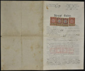 Skrypt dłużny, Ustroń/Skoczów 1909