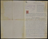 Skrypt dłużny, Wadowice 1929 r., pożyczka 1.500 dolarów