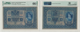 Austria, 1.000 Kronen 1902 - PMG 66 EPQ