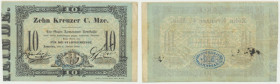 Austria, Komotau, 10 Kreuzers 1849