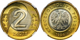 2 złote 1994 - NGC MS67