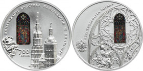 50 złotych 2020 700-lecie Kościoła Mariackiego w Krakowie