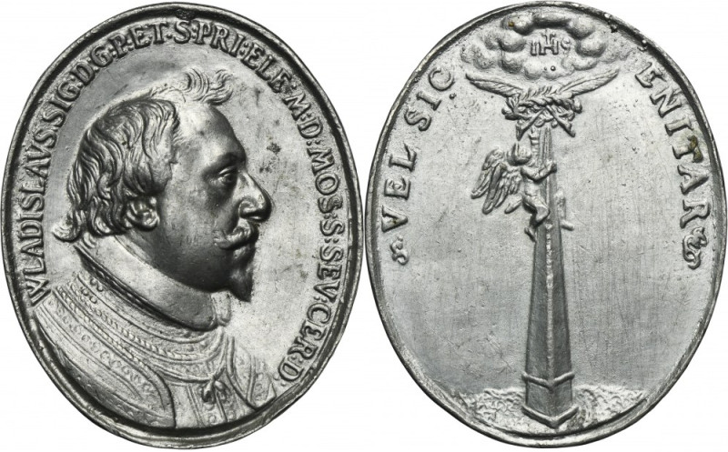 Medal of Ladislaus IV Vasa, VEL SIC ENITAR - CAST Medal struck on the occasion o...
