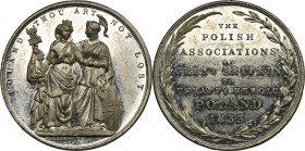 Medal Polonia in exile 1833 - RARE R4