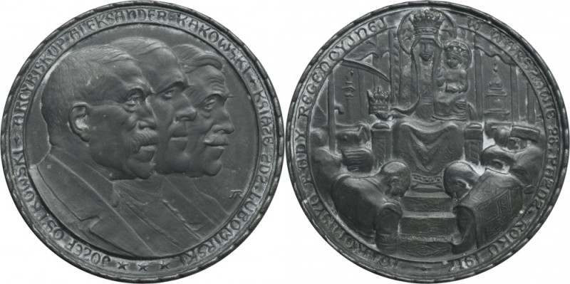 Medal of the Intromission of the Regency Council in Warsaw 1917 Medal commemorat...