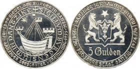 Medal 750 Years of the City of Danzig 1976 - cog