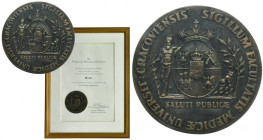 Medal of the Jagiellonian University for prof. Nicolaus Zwetnow