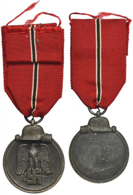 Third Reich, Medal for the Winter Campaign in the East 1941/42 Medal awarded to ...