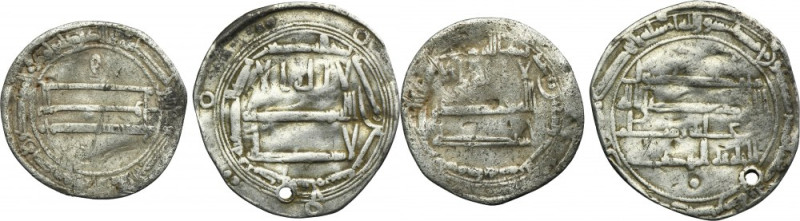 Lot, Abbasids, Dirhams (2 pcs.) Lot of two dirhams of Abbasids.
 Zestaw 2 srebr...