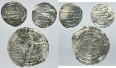 Lot, Abbasids and Samanids, Dirhams (3 pcs.)