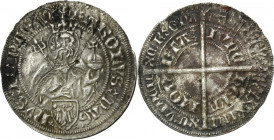 Germany, City of Aachen, Groschen Tournois 1374 - VERY RARE