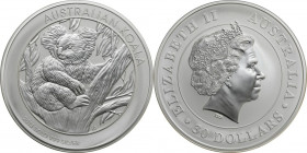 Australia, Elizabeth II, 30 Dollars Perth 2013 P - Koala - 1 kg of silver