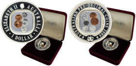 Australia, Elizabeth II, 1 Perth Dollar 2006 - 40th Anniversary of the Monetary System