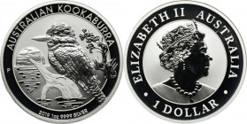 Australia, Elizabeth II, 1 Dollar Perth 2019 P - Kookaburra