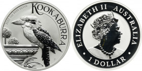 Australia, Elizabeth II, 1 Dollar Perth 2022 P - Kookaburra