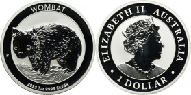 Australia, Elizabeth II, 1 Perth Dollar 2022 P - Wombat