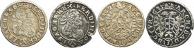 Lot, Austria, Ferdinand II, 3 Kreuzer Wien (2 pcs.)