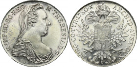 Austria, Maria Theresa, Thaler Wien 1780 SF - RESTRIKE