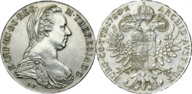 Austria, Maria Theresa, Thaler Wien 1780 SF - RESTRIKE