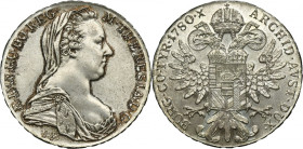 Austria, Maria Theresa, Thaler Wien 1780 SF - RESTRIKE