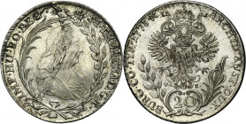 Austria, Maria Theresa, 20 Kreuzer Hall 1778 VC-S