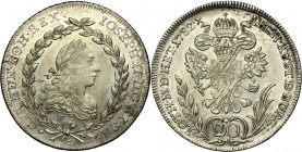 Austria, Joseph II, 20 Kreuzer Hall 1782 F