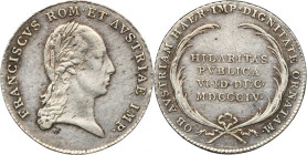 Austria, Franz II, Coronation Token 1804