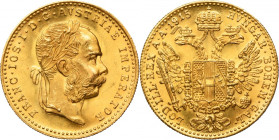 Austria, Franz Joseph I, Ducat Wien 1915 - RESTRIKE