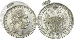 Austria, Franz Joseph I, 2 Florin Wienn 1875