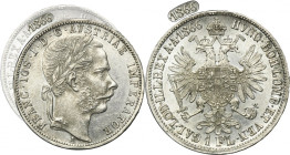 Austria, Franz Joseph I, 1 Floren Wien 1866 A