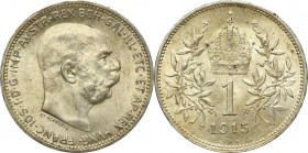 Austria, Franz Joseph I, 1 Corona Wien 1915