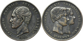 Belgium, Leopold I, 10 Centimes 1853
